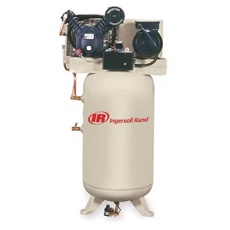 Ingersoll-Rand 2475N5-P-230/3 Electric Air Compressor,2 Stage,16.8 Cfm
