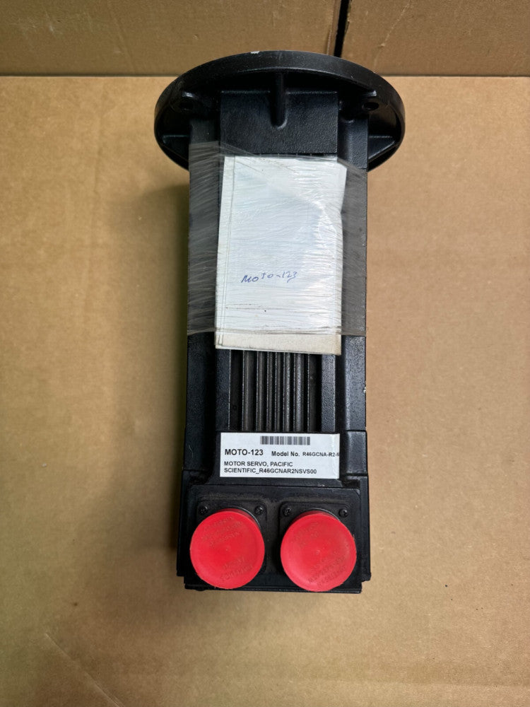PACIFIC SCIENTIFIC R46GCNA-R2-NS-VS-00 BRUSHLESS SERVO MOTOR, NEW-OUT OF BOX!