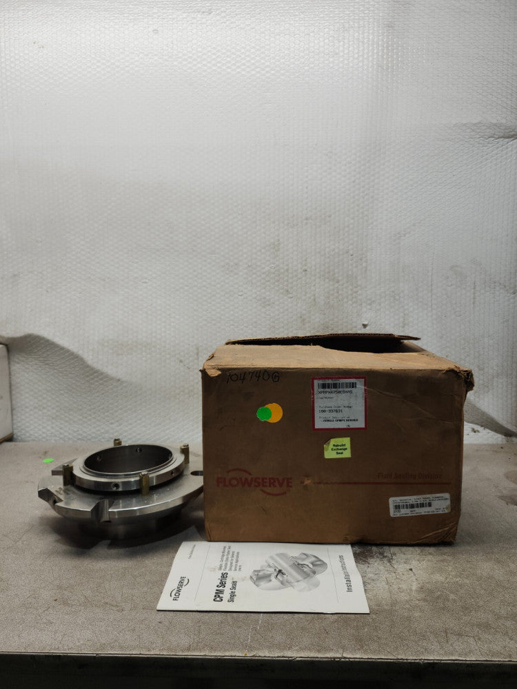 NEW IN BOX FLOWSERVE MECHANICAL SEAL SINGLE PUSHER 4,750" CPMPX470EGXAS