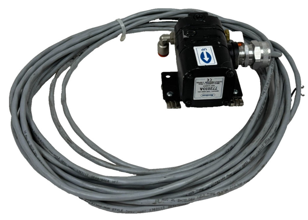 USED NORDSON 772033A PRESSURE TRANSDUCER 4-20mA 3-90PSIG