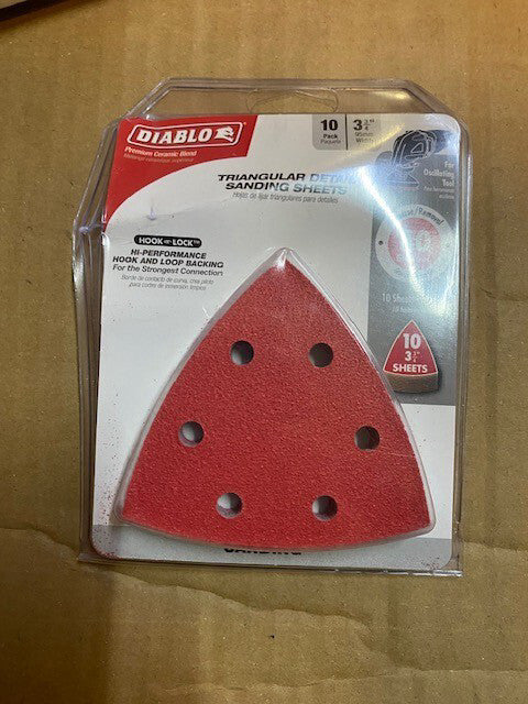 10 PACK - Diablo Genuine OEM Replacement Sanding Sheets # DCT334080H10G