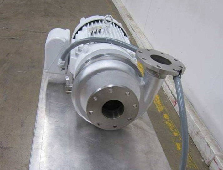 WAUKESHA 2105 STAINLESS STEEL CENTRIFUGAL PUMP 4" X 4" IN/OUT FLANGED, 25HP