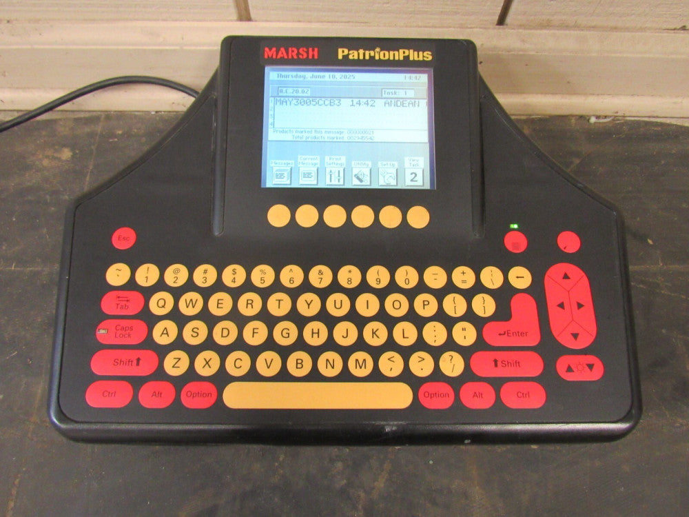 MARSH PATRIONPLUS VIDEOJET CONTROLLER 30345 XLNT USED TAKEOUT !! MAKE OFFER !!
