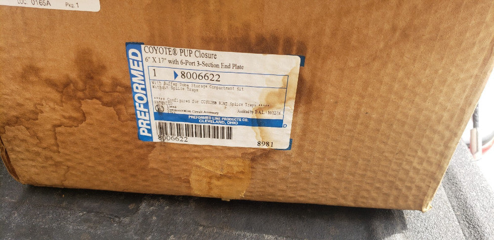 NEW OEM COYOTE PUP Closure Kit for Loose Tube Applications 6" x 17" # 8006622