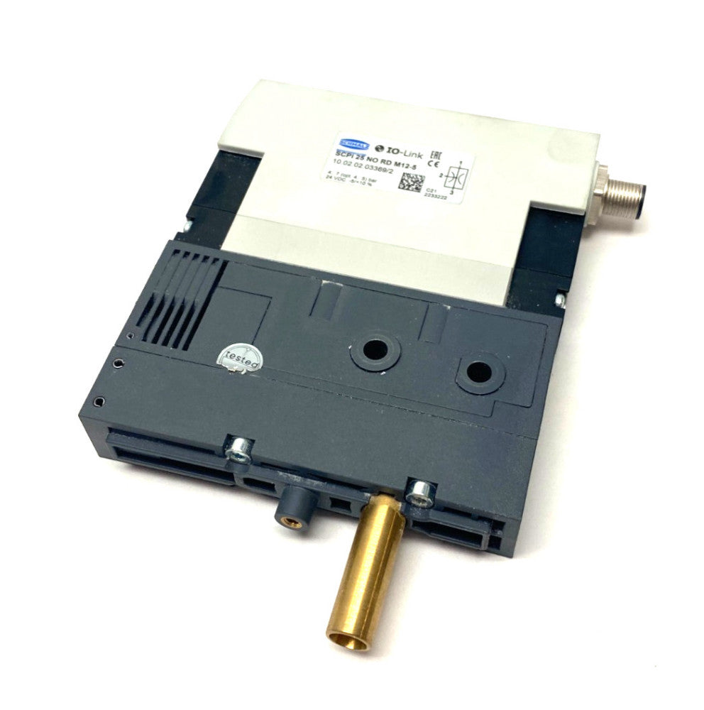 Schmalz SCPi 25 NO RD M12-5 Vacuum Ejector 10.02.02.03369/2 MISSING REAR HOUSE