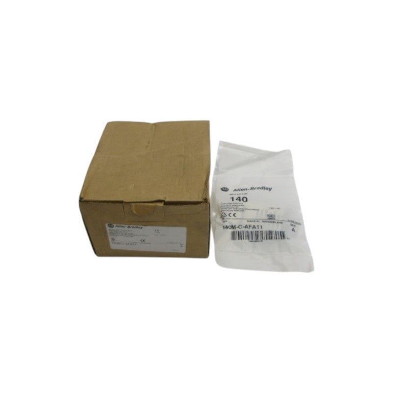 ALLEN BRADLEY 140M-C-AFA11 SER. A (PKG OF 10) (BR/WH) NSMP