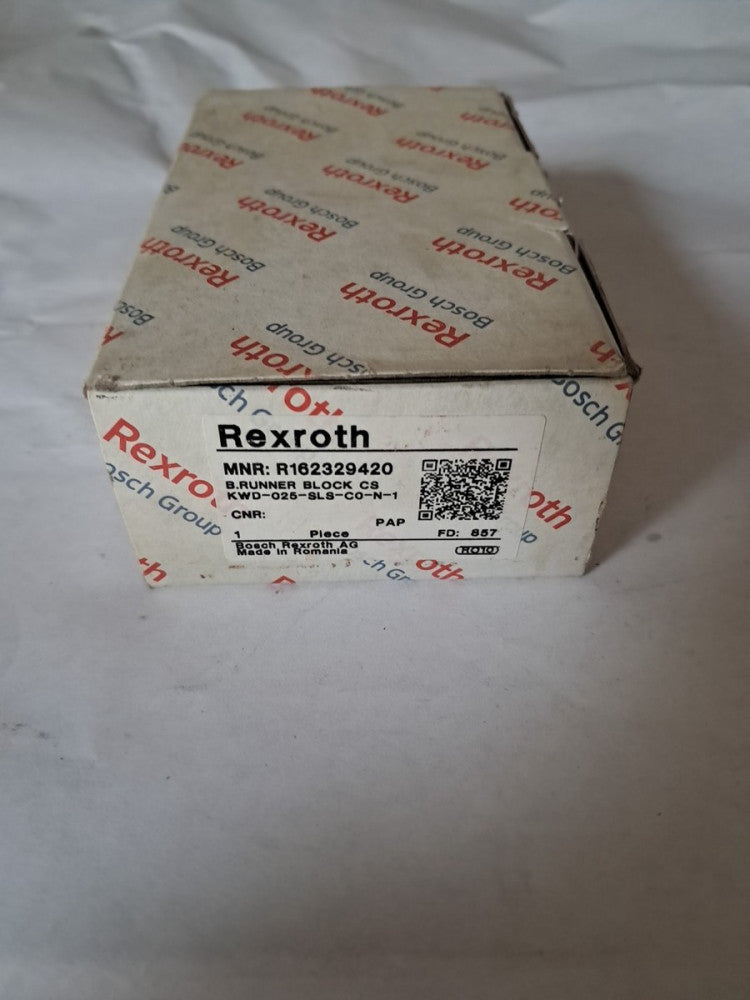Rexroth R162329420 Ball-Runner Block Carbon Steel KWD-025-SLS-C0-N-1