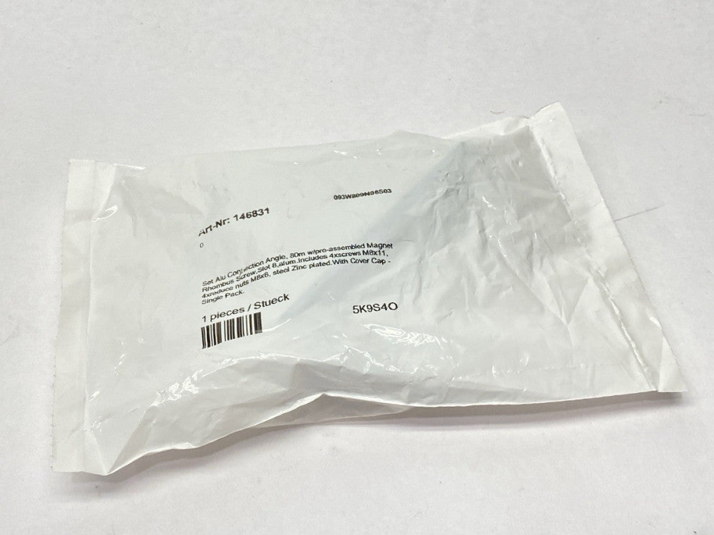Alu Connection 146831 Pre-Assembled Magnet With Rhombus Screw Slot 80mm