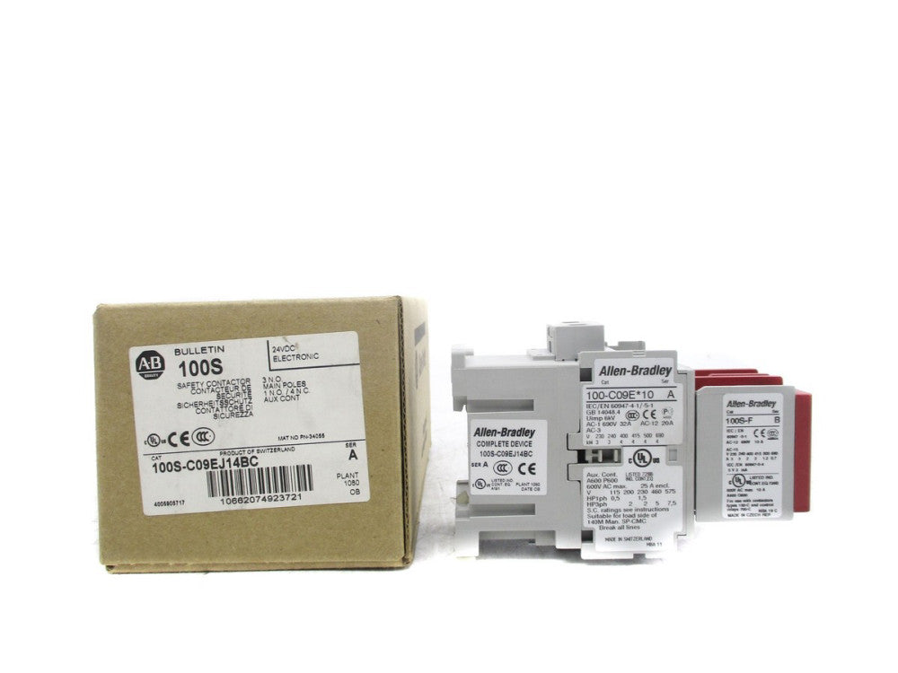 ALLEN BRADLEY 100S-C09EJ14BC SER. A 24VDC 32A (BR/WH) NSMP
