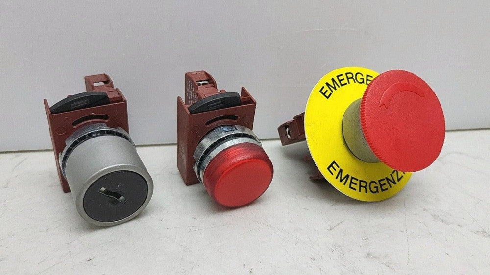 3 Pack Misc Lot Aeg Safety Switches Used See Pictures For Details 