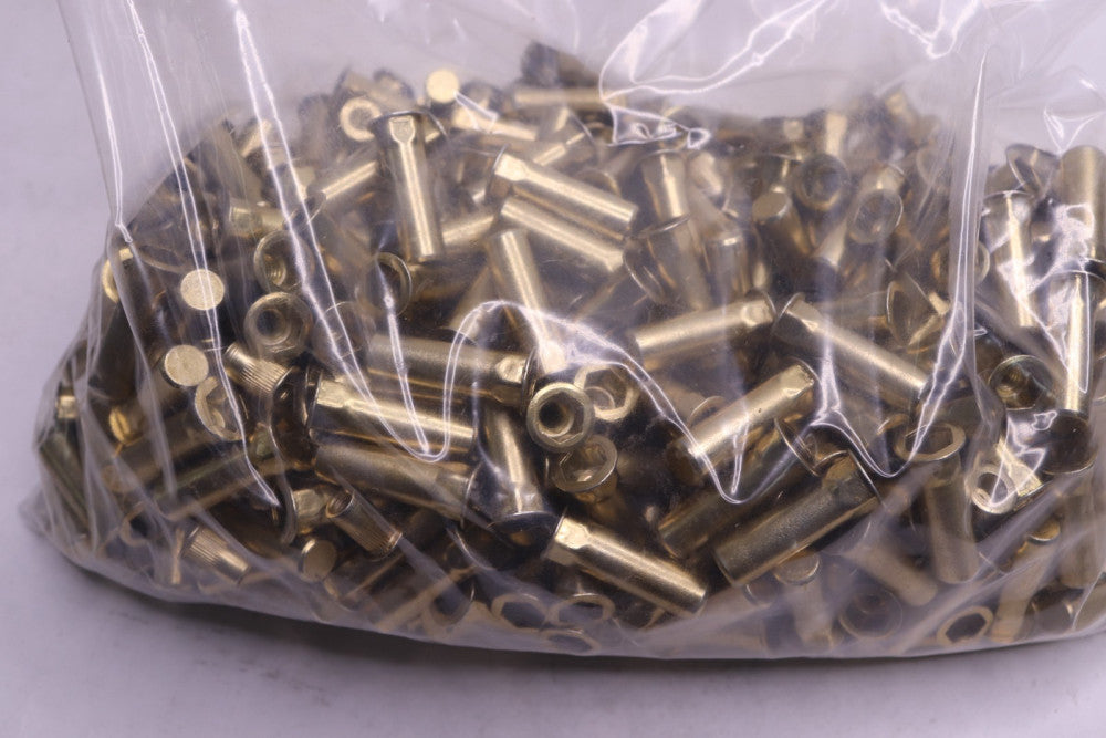 (400-Pk) Sherex Rivet Nut Open End Smooth Zinc Yellow Low Carbon Steel 
