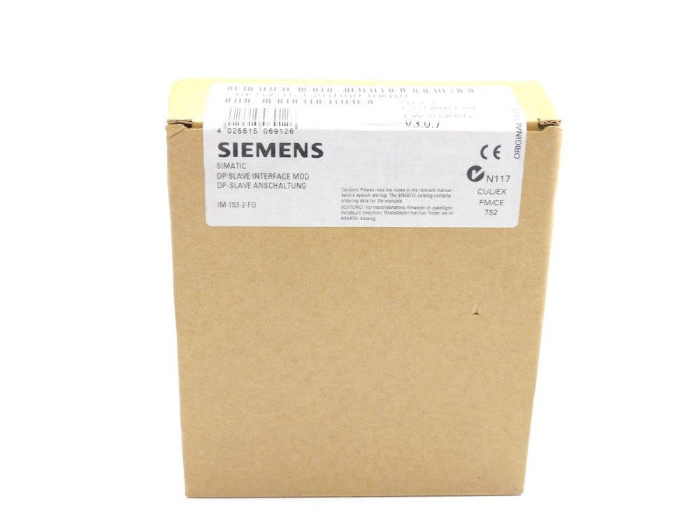 SIEMENS 6ES7153-2BB00-0XB0 NSFS
