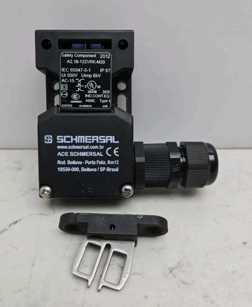 Schmersal Az 16-12ZVRK-M20 Safety Interlock Switch 1NO/2NC