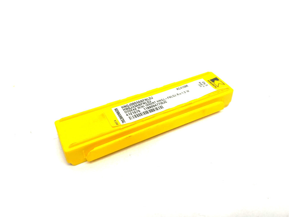 Kennametal 4121575 Dodeka™ Mini Carbide Insert HNGJ-LDJ HNGJ0604ANFNLDJ LOT OF 5