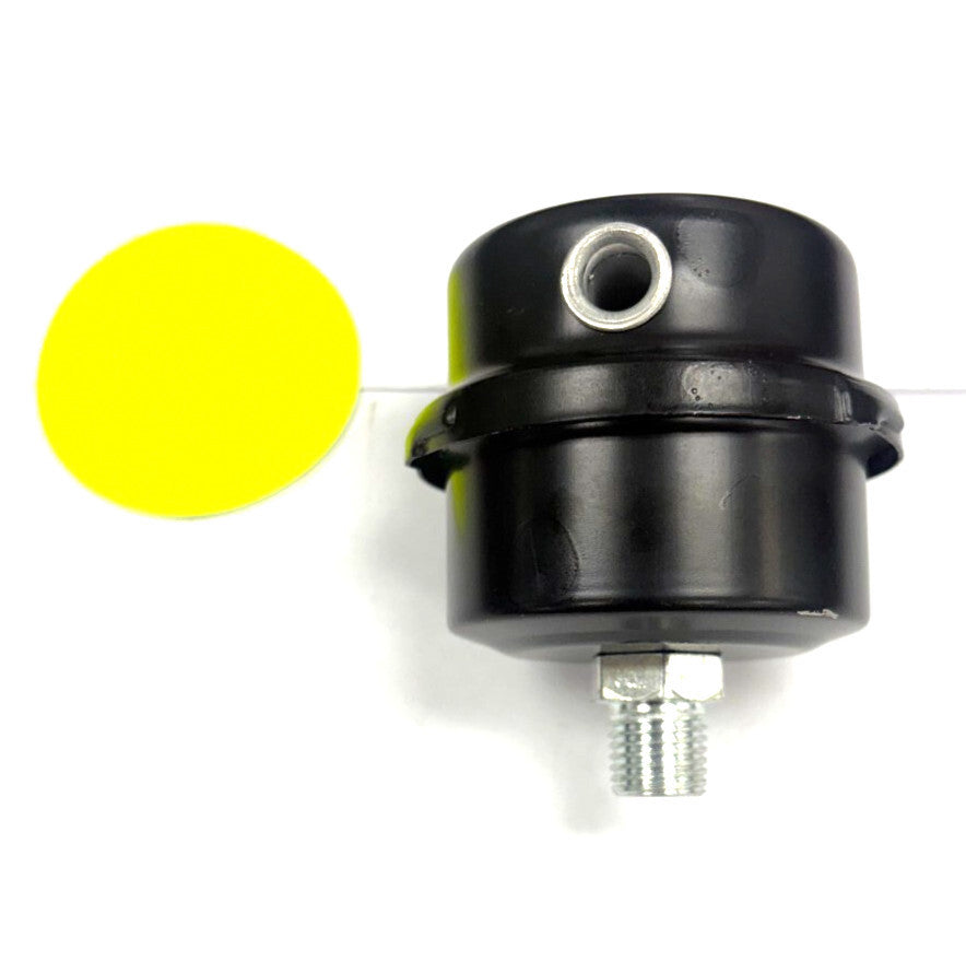 SOLEBURG 1/2"-20 OIL-LESS AIR COMPRESSOR FILTER SILENCER