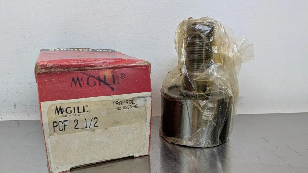 McGill PCF 2 1/2 Cam Follower 2.5" Roller Dia OD 1.6875" Roller Wide