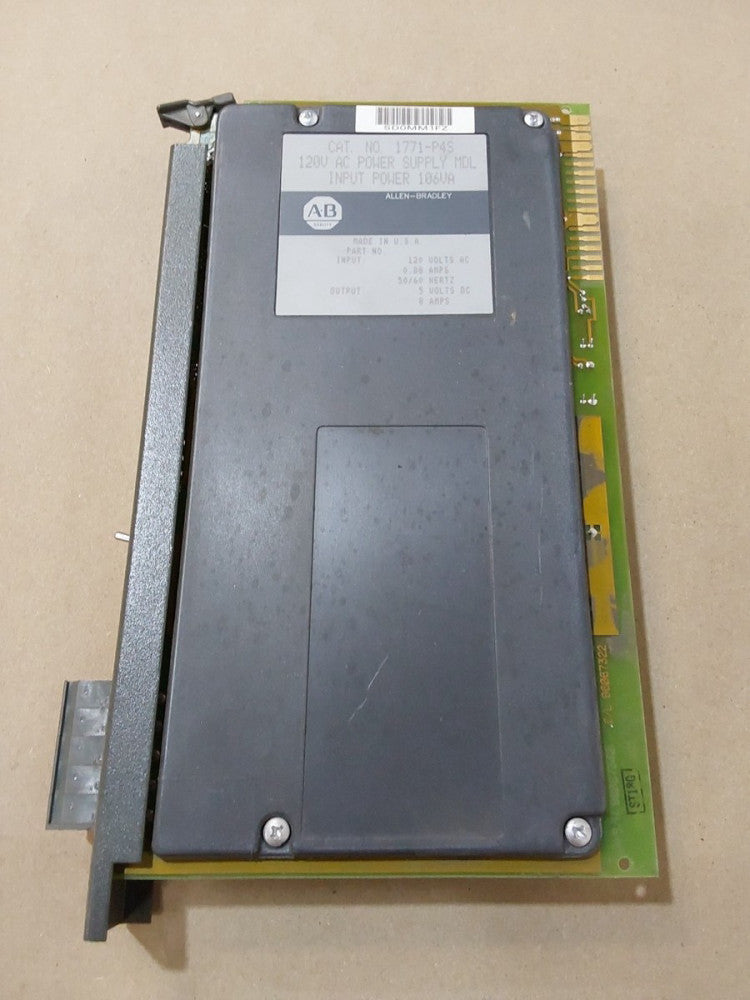 ALLEN BRADLEY 1771-P4S 120V AC POWER SUPPLY MODULE 