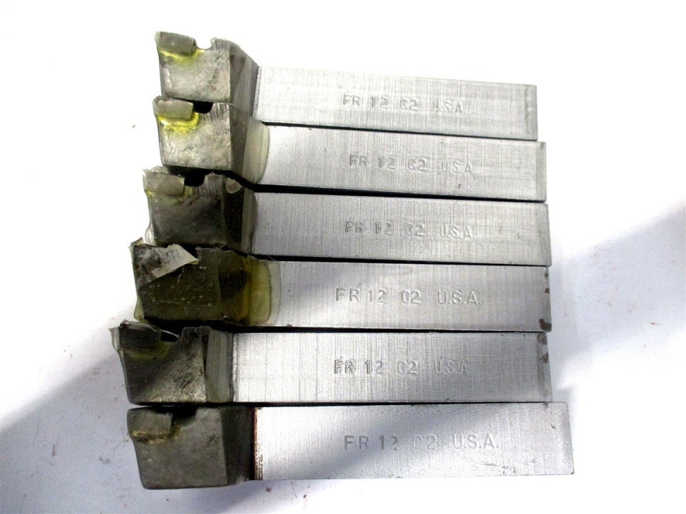 ACT (FR-12) 3/4" x 4-1/2" FR C2 RH Carbide Offset End-Cutting Tool Bit - 6 QTY