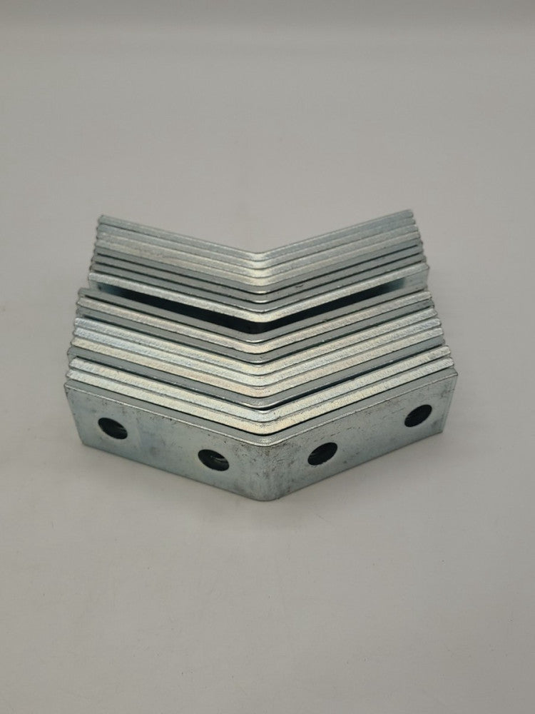 18 Pk EATON B-Line B248ZN Electroplated Zinc Open Angle 45° Angular Fitting