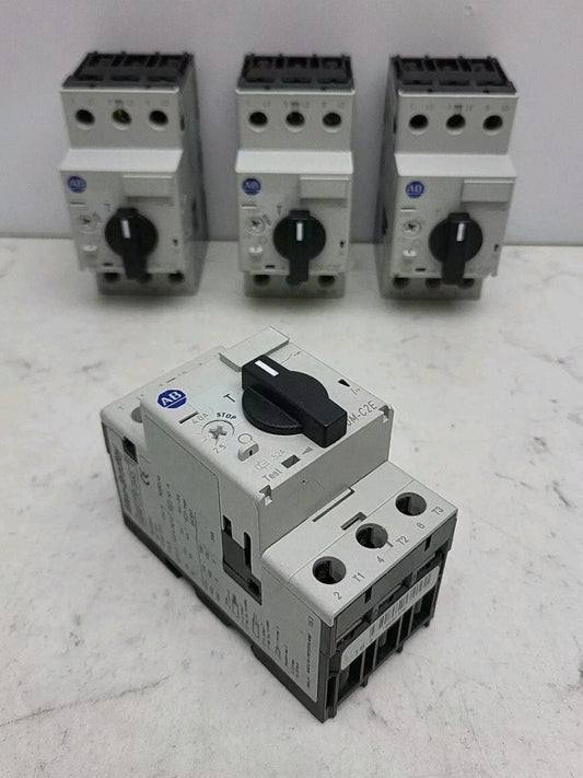 4 Pack Allen Bradley 140M-C2E-B40 Ser B Motor Protector Circuit Breaker 140M-C2E
