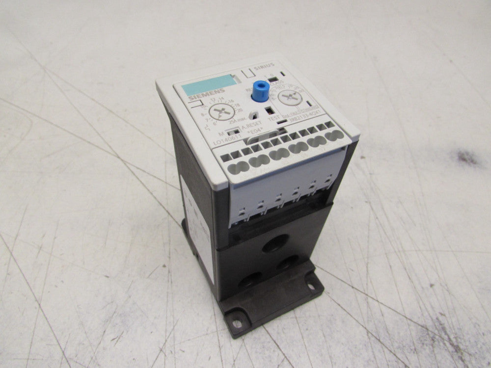 Siemens 3RB2133-4QX1 Overload Relay 6-25A XLNT PLANT SURPLUS MAKE OFFER!!