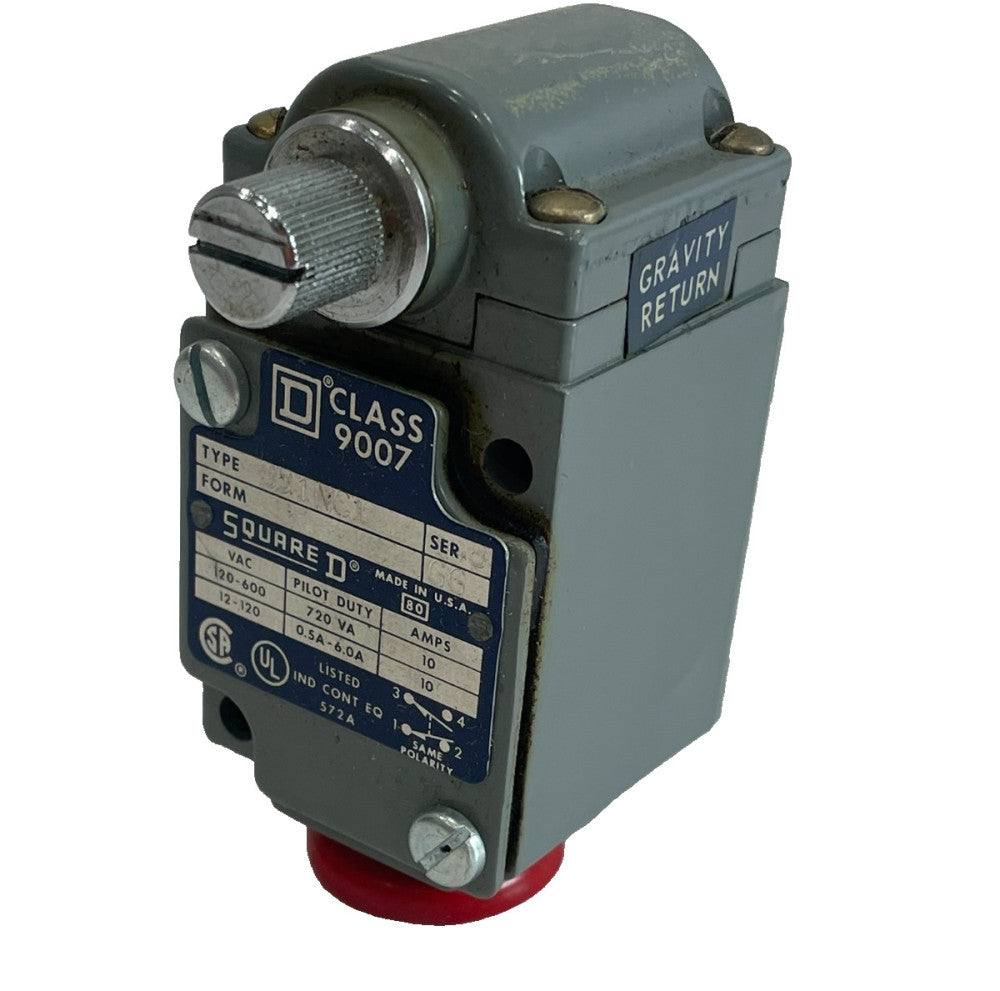 NEW SQUARE D 9007-B51NC1 LIMIT SWITCH SER. B 9007B51NC1