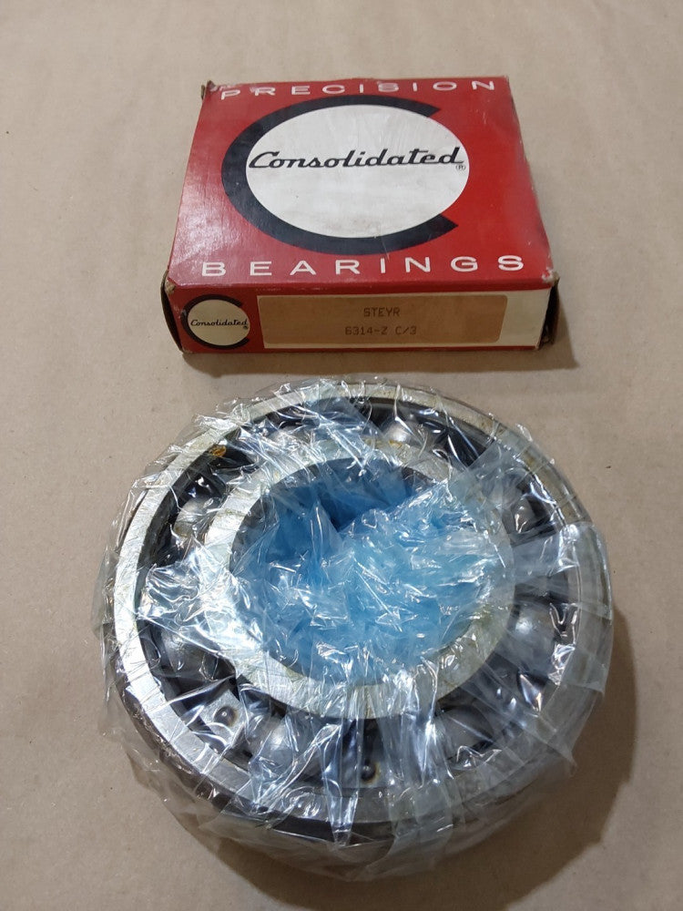 SKF 6314-Z/C3 RADIAL DEEP GROOVE BALL BEARING 