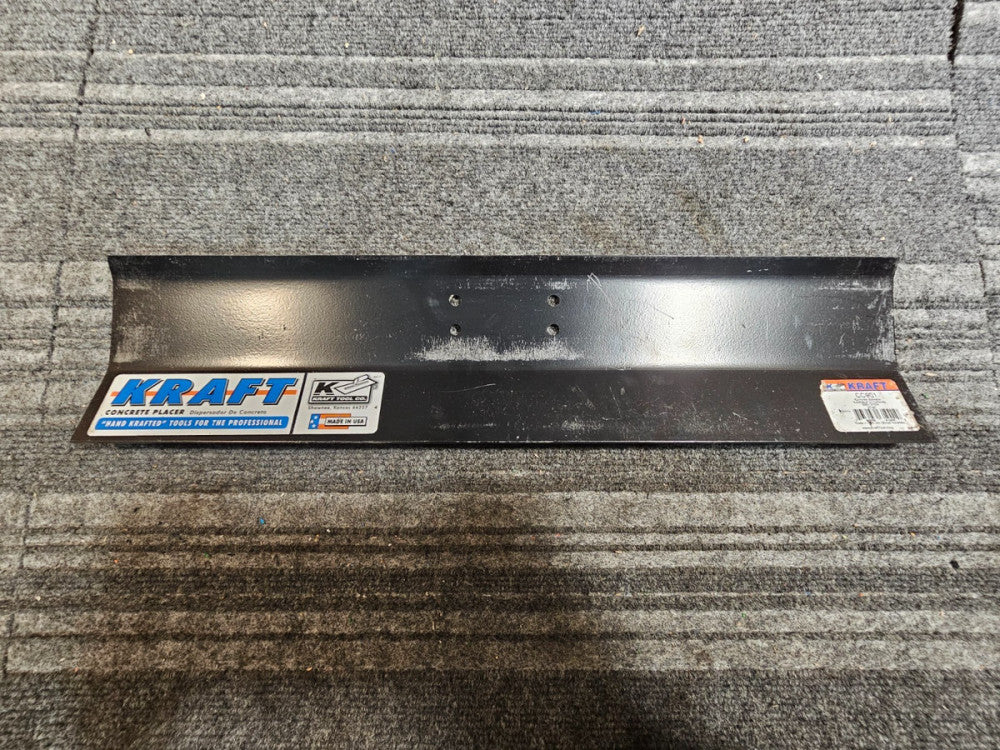 (QTY 2) Kraft Tool CC901 Heavy Duty Steel Concrete Spreader 20" x 5" *NO HANDLE*