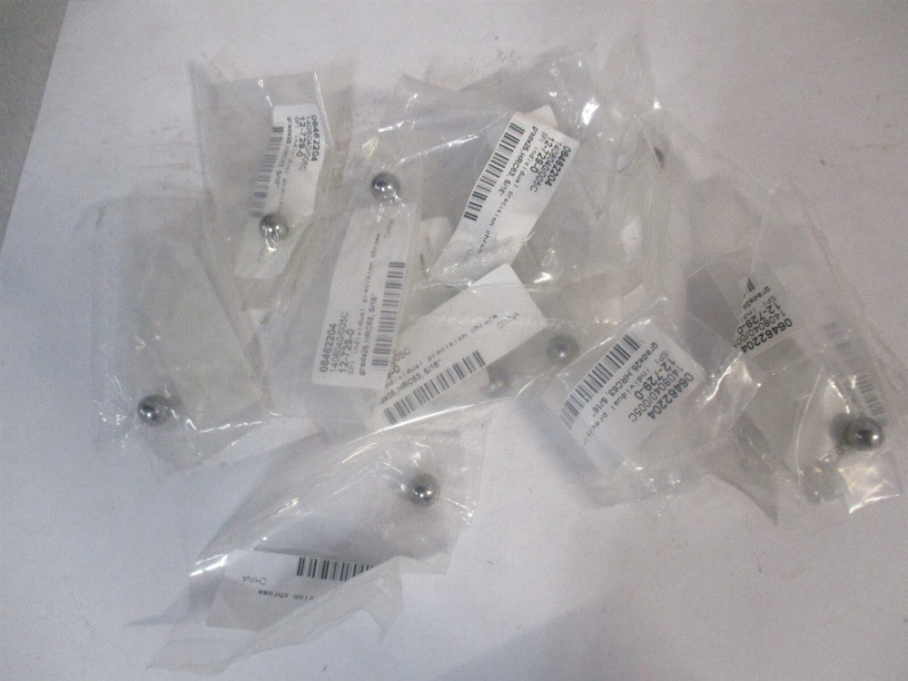 SPI (12-729-0) 5/16 Inch Diameter Chrome Steel Gage Ball - Lot of 12