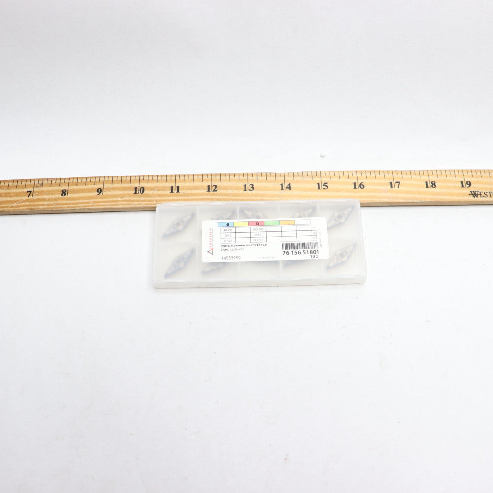 (10-Pk) Ceratizit Turning Insert Carbide 7615651801