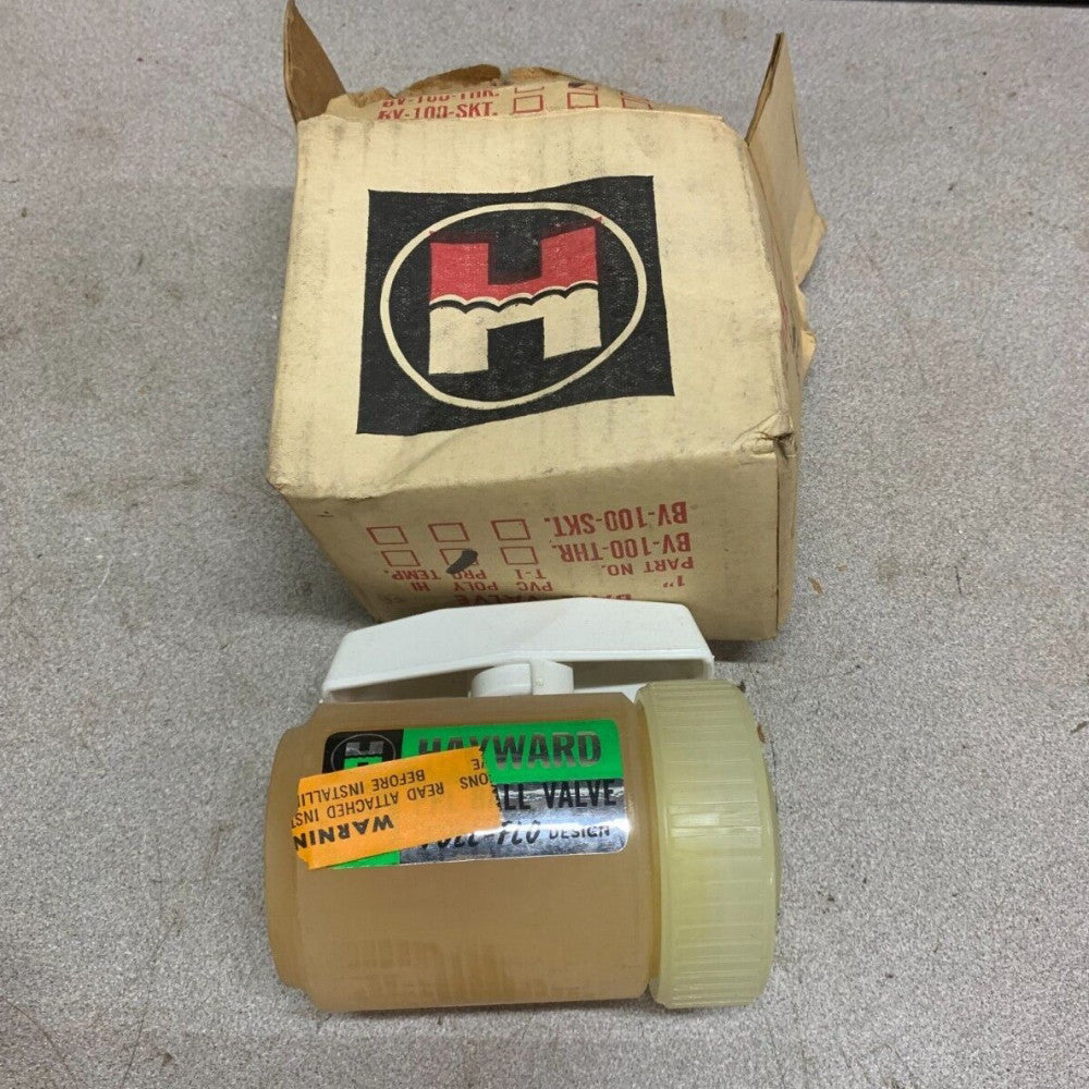 NEW IN BOX HAYWARD 1" POLY PRO BALL VALVE BV-100-THR