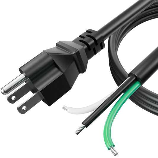 6ft 12 Gauge 3 Prong Heavy Duty Replacement Power Supply Cord Cable 110V 115V...