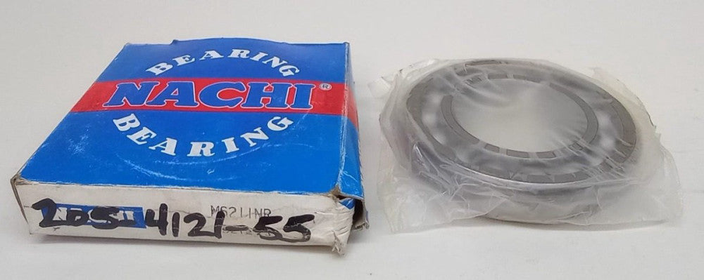 Nachi M6211NR Ball Bearing Deep Groove 55X100X25mm With Snap Ring