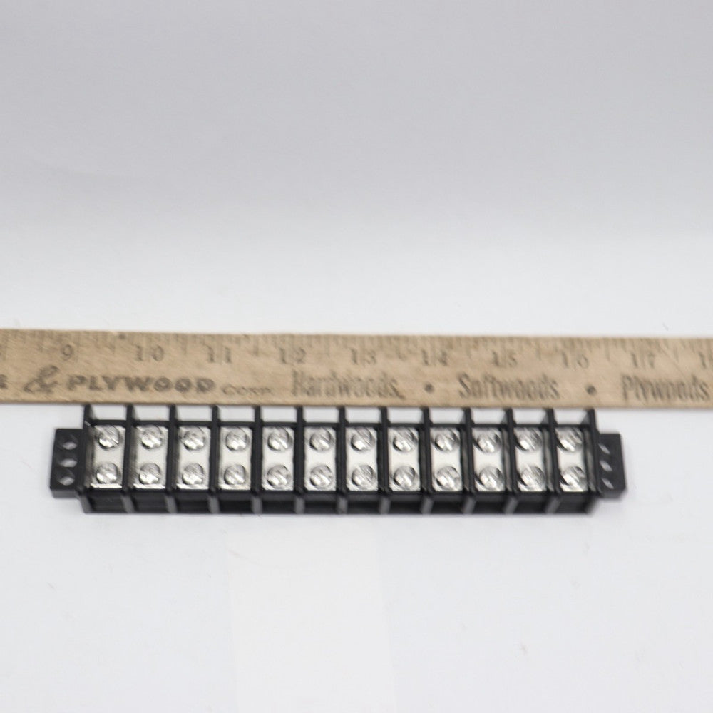 Connector Barrier Strip 30 Position 20A Screw Panel Mount 11.1 MM 