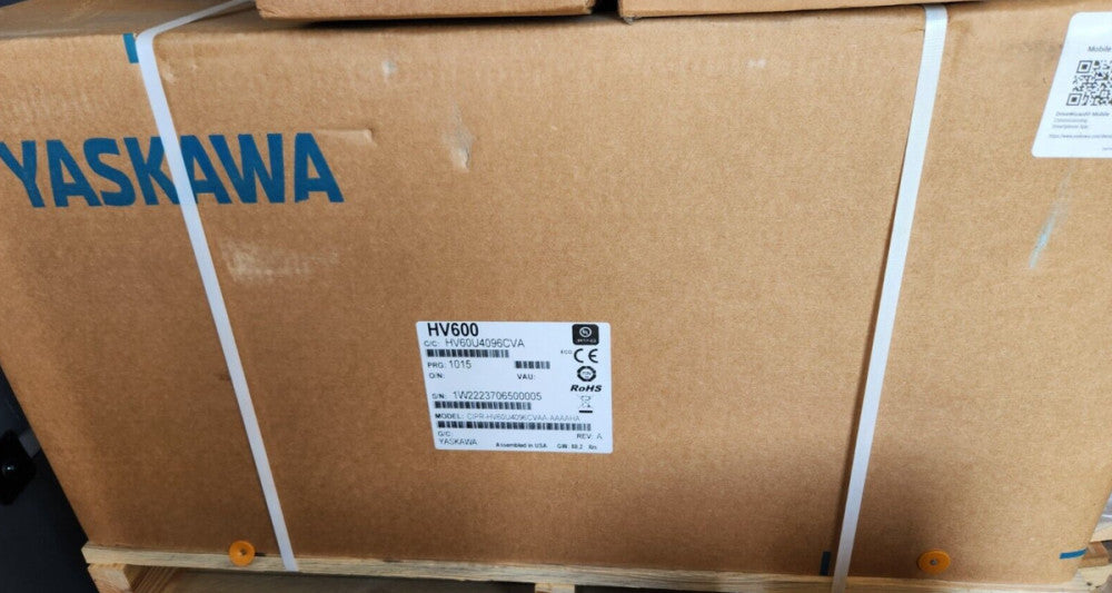 YASKAWA HV600 HV60U4096CVA 75HP AC DRIVE 96A 380-480V NEW SEALED