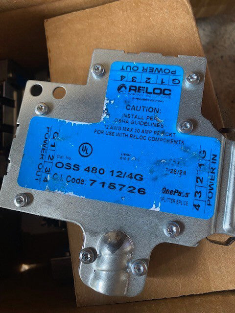 (10 PACK) Reloc Splitter Splice OSS 480 12/4G