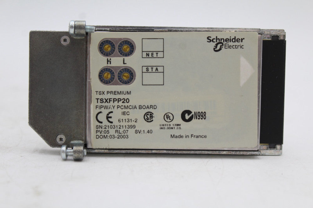 Telemecanique TSXFPP20 FIPWAY PCMCIA Board