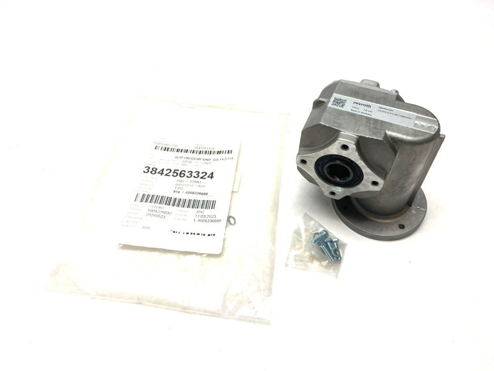 Bosch Rexroth 3842563324 Slip-On Gear Unit 30:1 GS 14-2