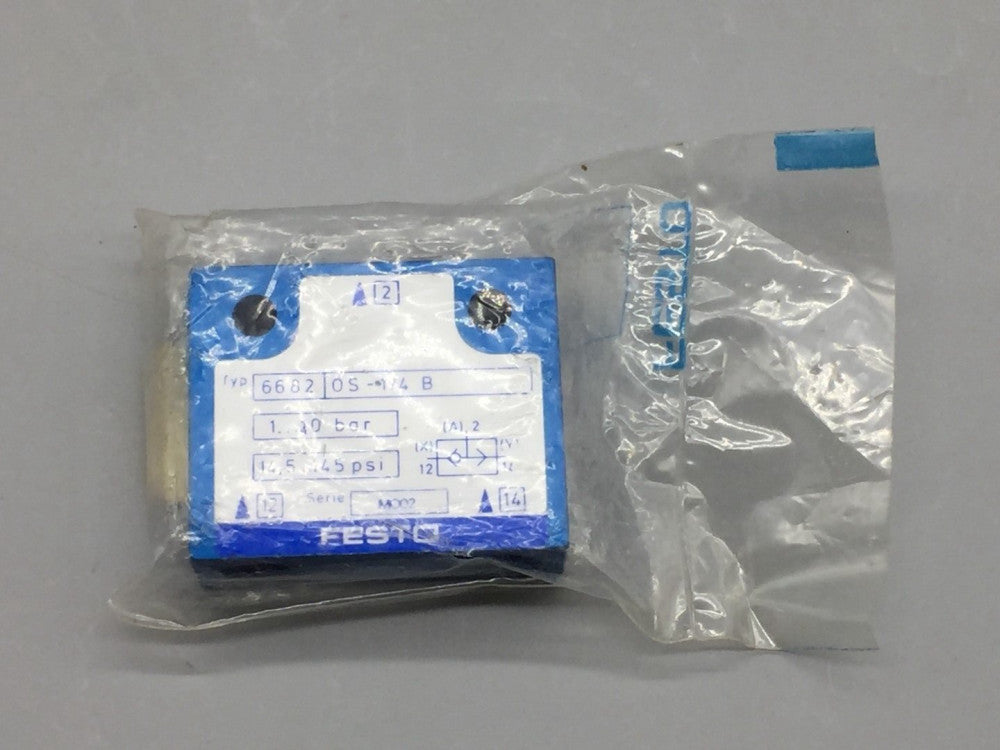 NEW  6682 OS-1/4-B Pneumatic Valve/OR GATE 14.5 TO 145PSI 