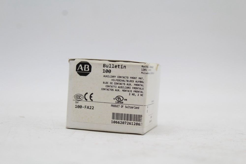 Allen-Bradley 100-FA22 Auxiliary Contact Block