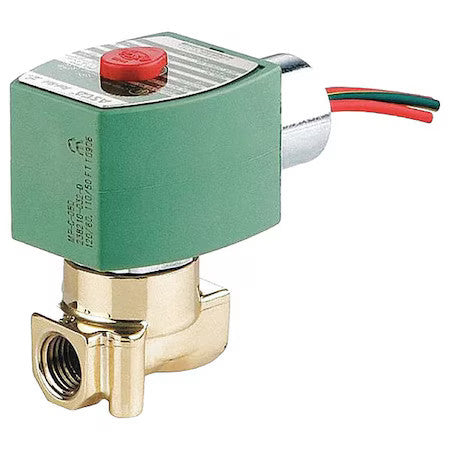 Redhat 8262H208lf 24/Dc Solenoid Valve, 2-Way, 2-Position, Normally Closed, 1/4