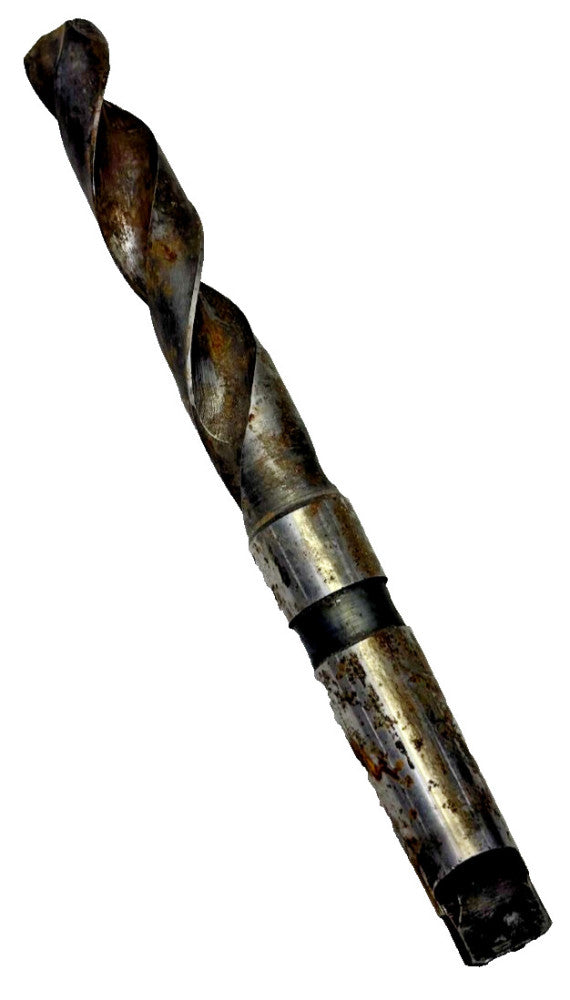 1-1/8", #3 MORSE TAPER SHANK DRILL BIT, SPRIAL 2 FLUTE