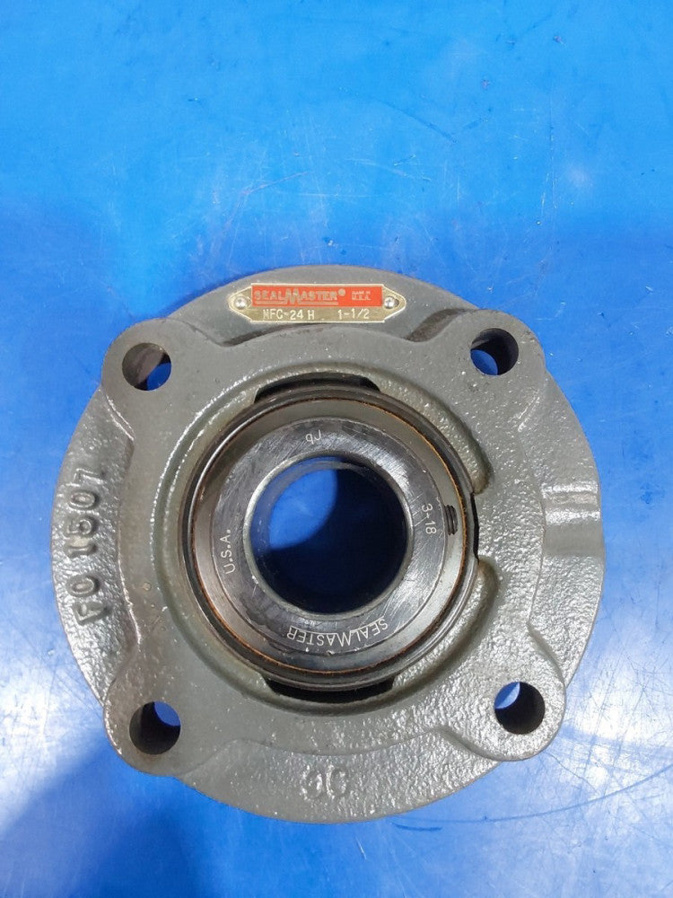SealMaster Flange Bearing MFC 24 1 1/2" NOS