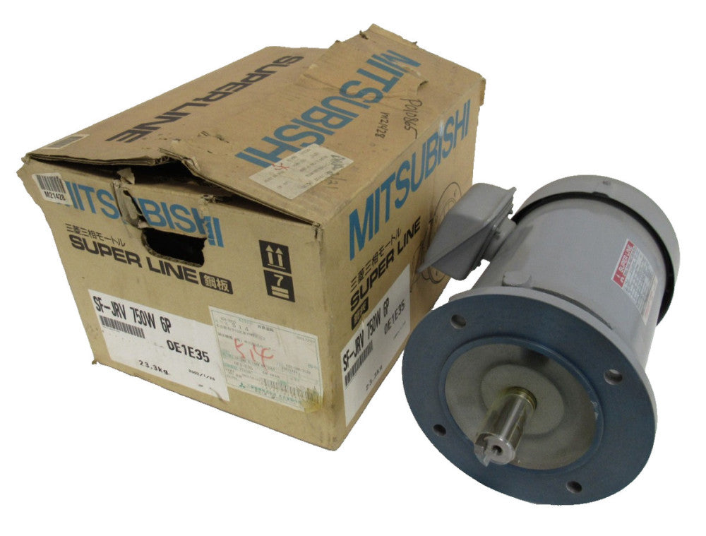 NEW MITSUBISHI SF-JRV MOTOR 200-220V .75KW SFJRV