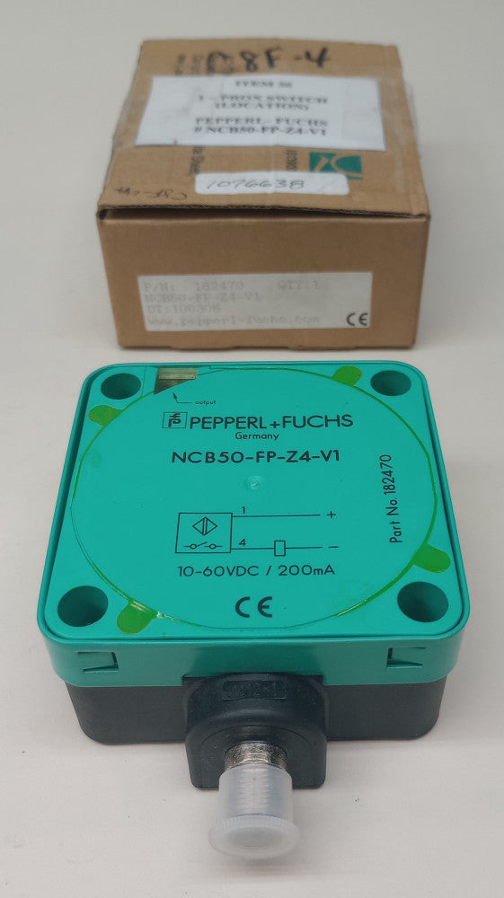 Pepperl+Fuchs NCB50-FP-Z4-V1 Proximity Switch 4 Pin DC M12 182470