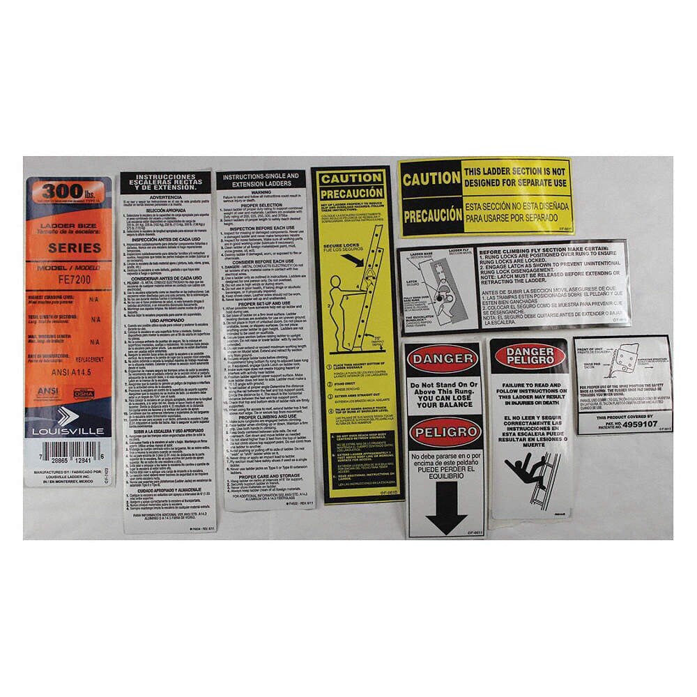 LOUISVILLE PK-FE7200 Label Kit