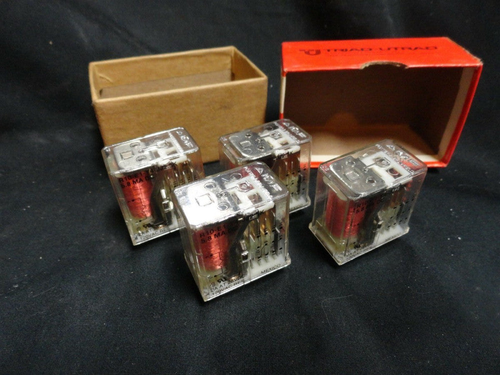 AMF Potter & Brumfield - R10-E1Y4-JJ2.5K 28VDC - RELAYS - 14 Pin - (LOT of 4)