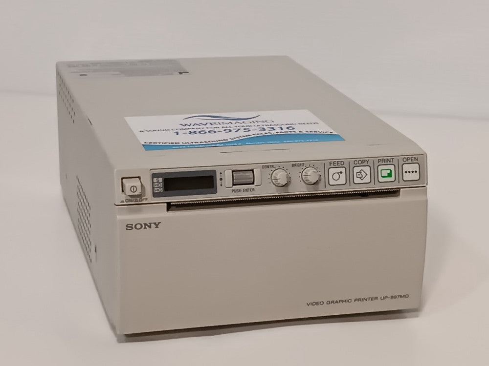 Sony UP-897MD Video Graphic Printer Benchtop/Desktop Thermal Imager, A6, B & W