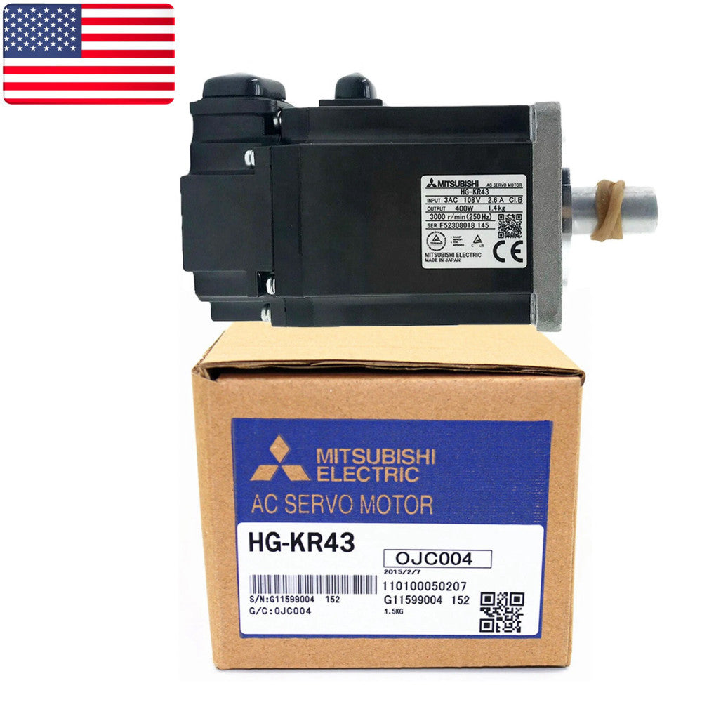 One Brand New Mitsubishi AC Servo Motor HG-KR43 - US Stock