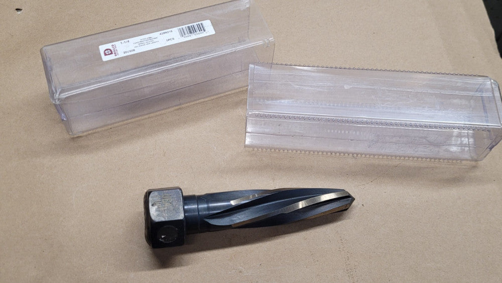 New Drillco 429N216 1-1/4" 5 Flute NITRO Construction Reamer